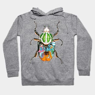 Painted Beetle 2 Hoodie